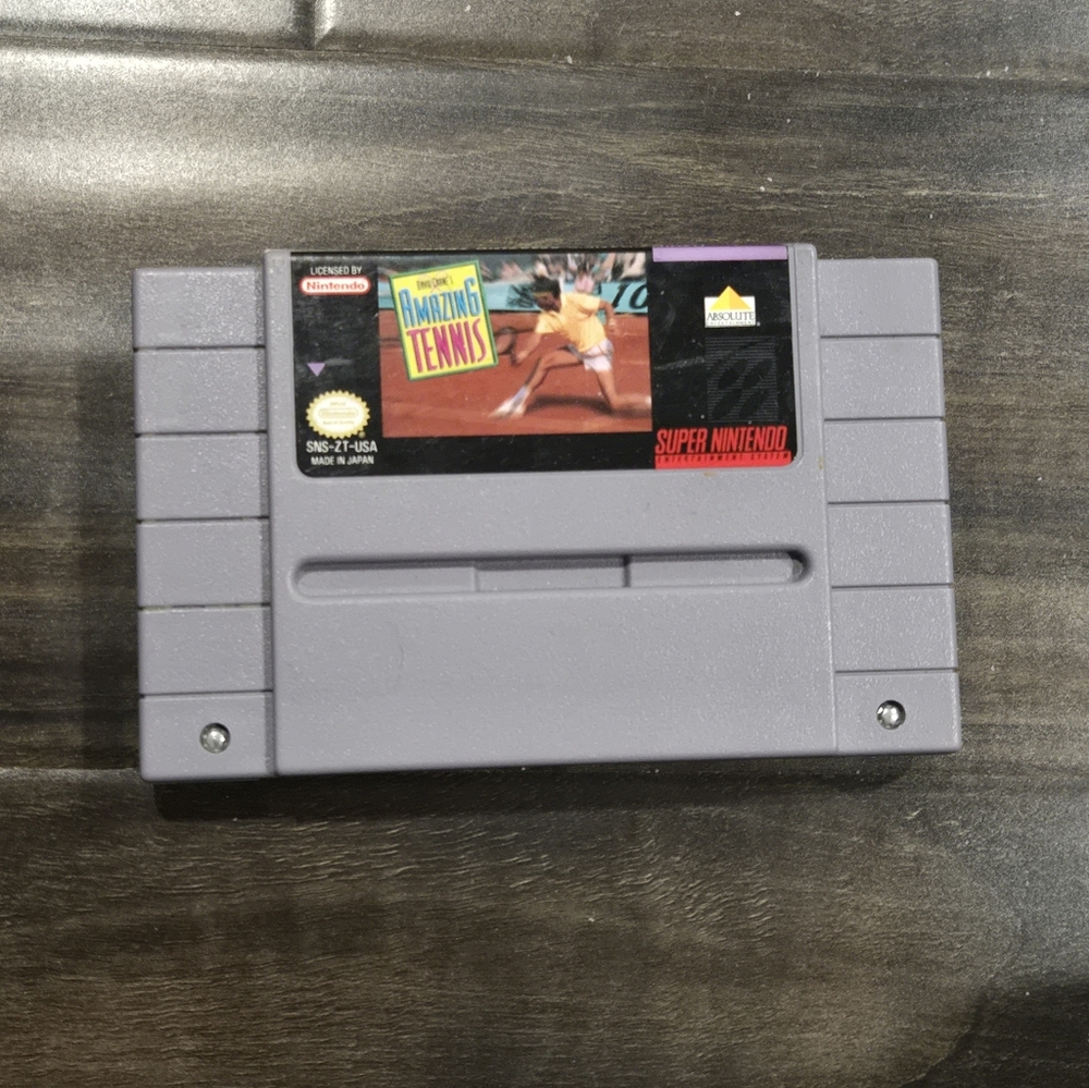 Super Nintendo - Tennis Cartridge SNES
